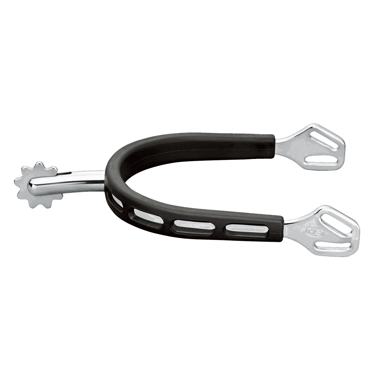 ULTRA fit EXTRA GRIP Sporen Edelstahl rostfrei 40 mm abgerundet mit Sonnenrad | 47535_004_55.png | 1731069181