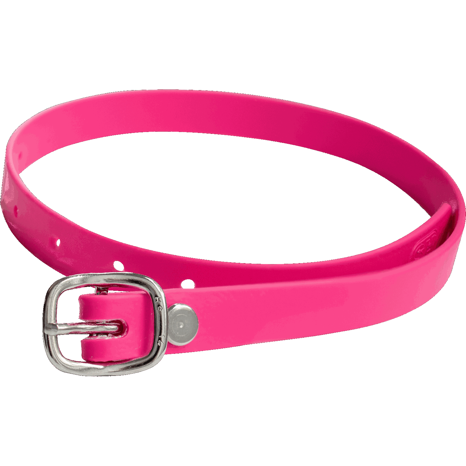 Sporenriemen 45 cm Biothane pink Schnalle silber | 49187045B0-1.png | 1731069894