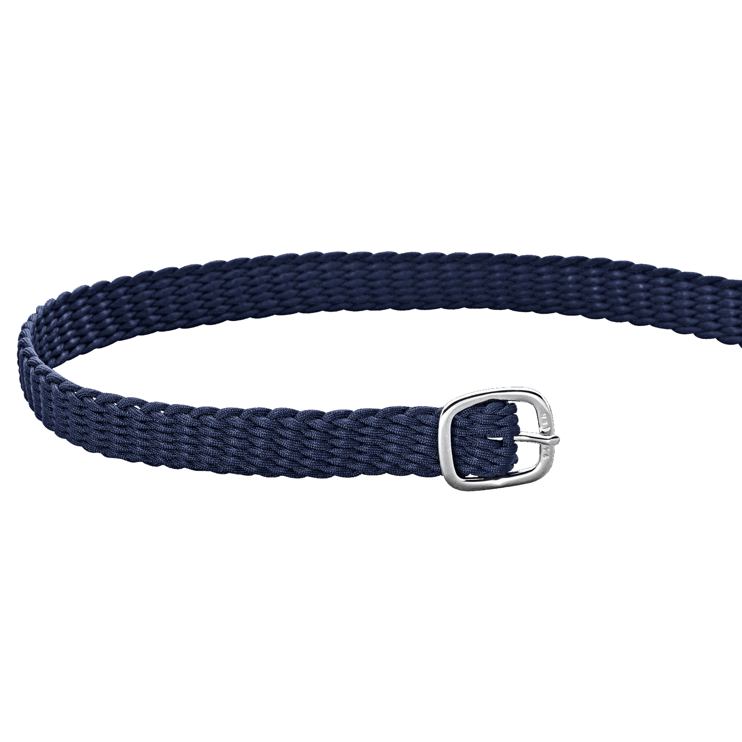 Sporenriemen 45 cm Perlon blau Schnalle silber | 49189_A0.png | 1731070025