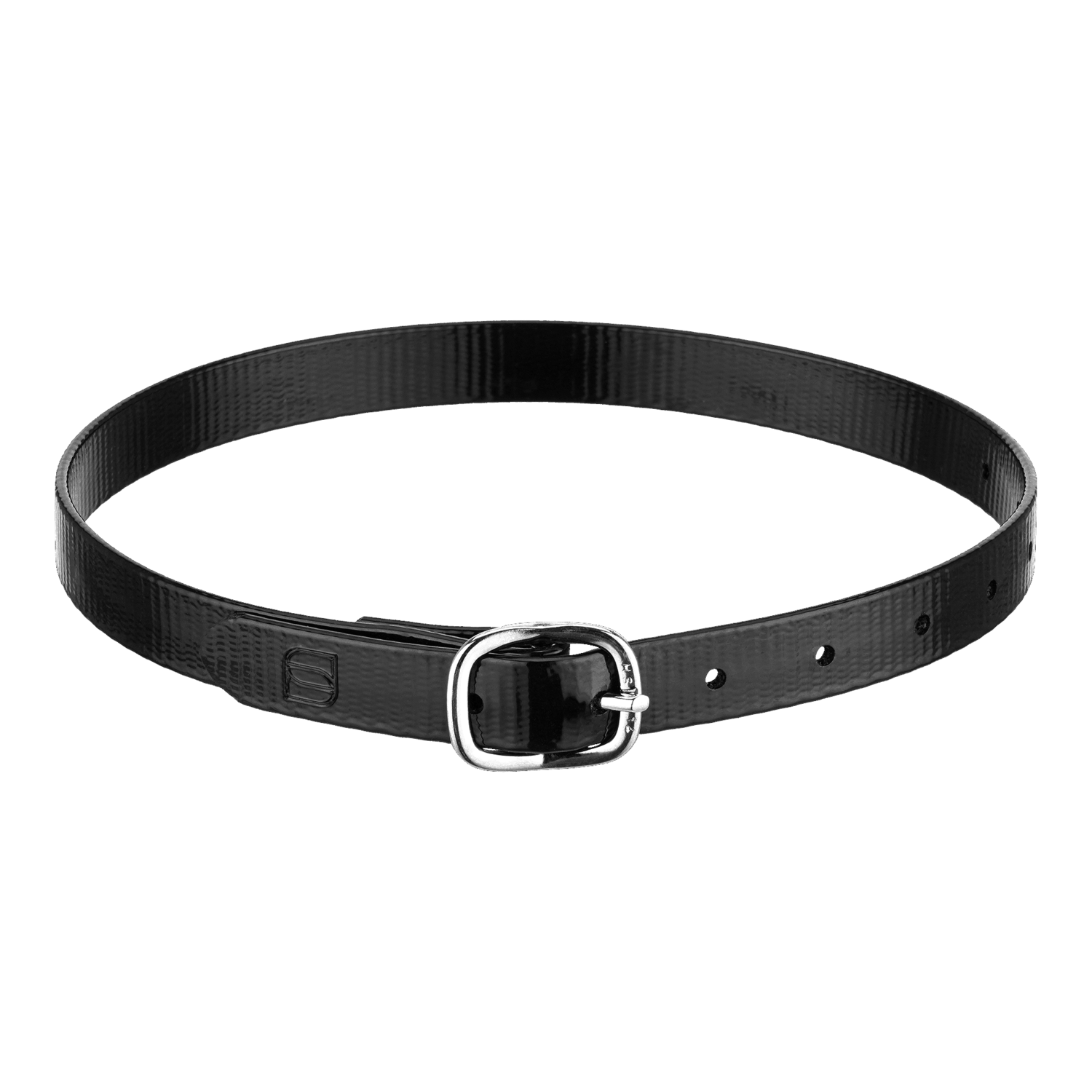 Sporenriemen 45 cm BioThane® Glossy schwarz | 4919704500_2.png