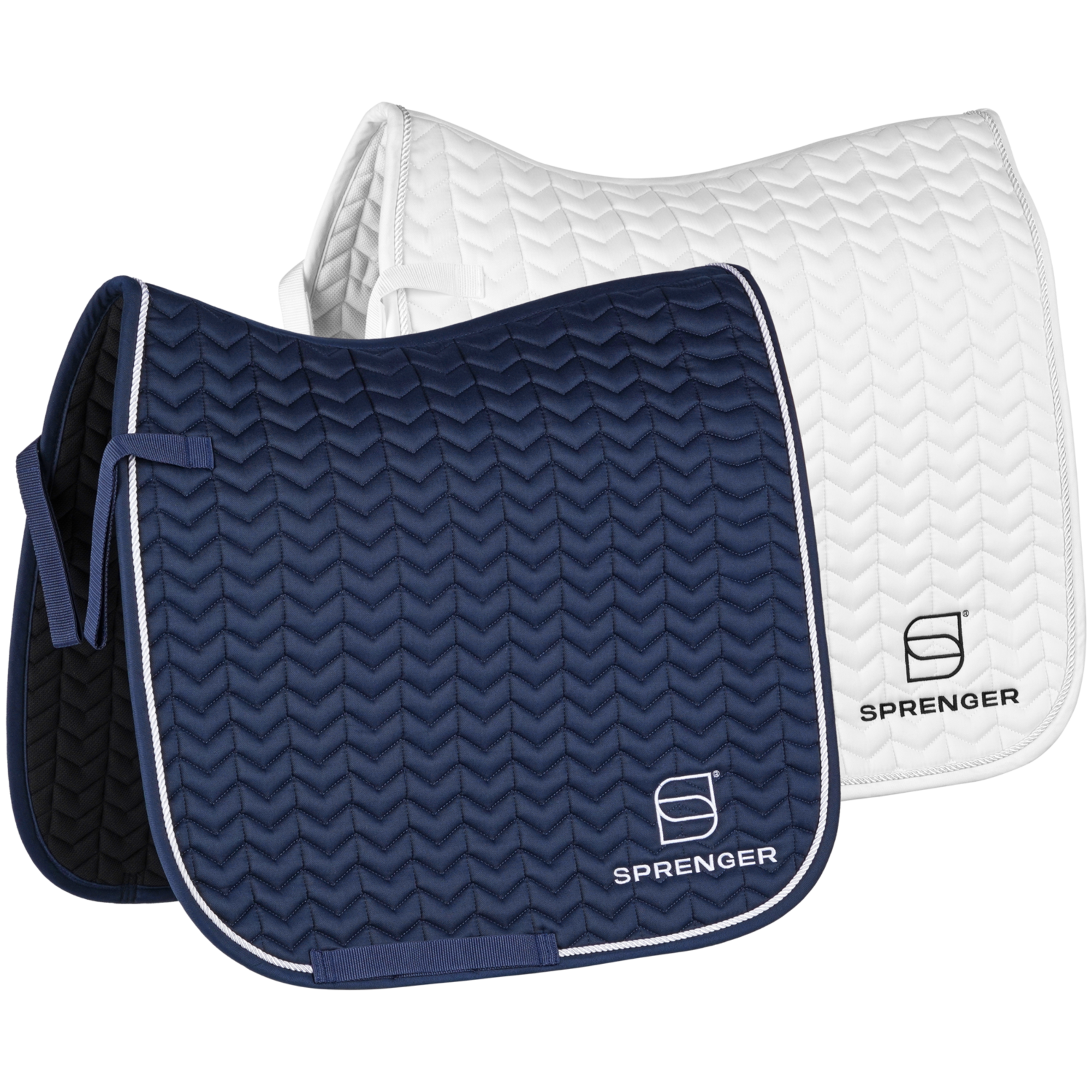 SPRENGER Dressurschabracke | 49999-dressur-blau-weiß.png