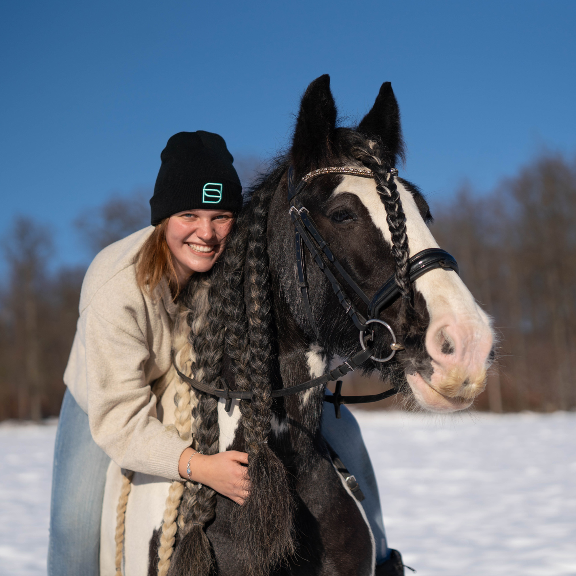 Beanie Reitsport schwarz | 4999910371_2.png
