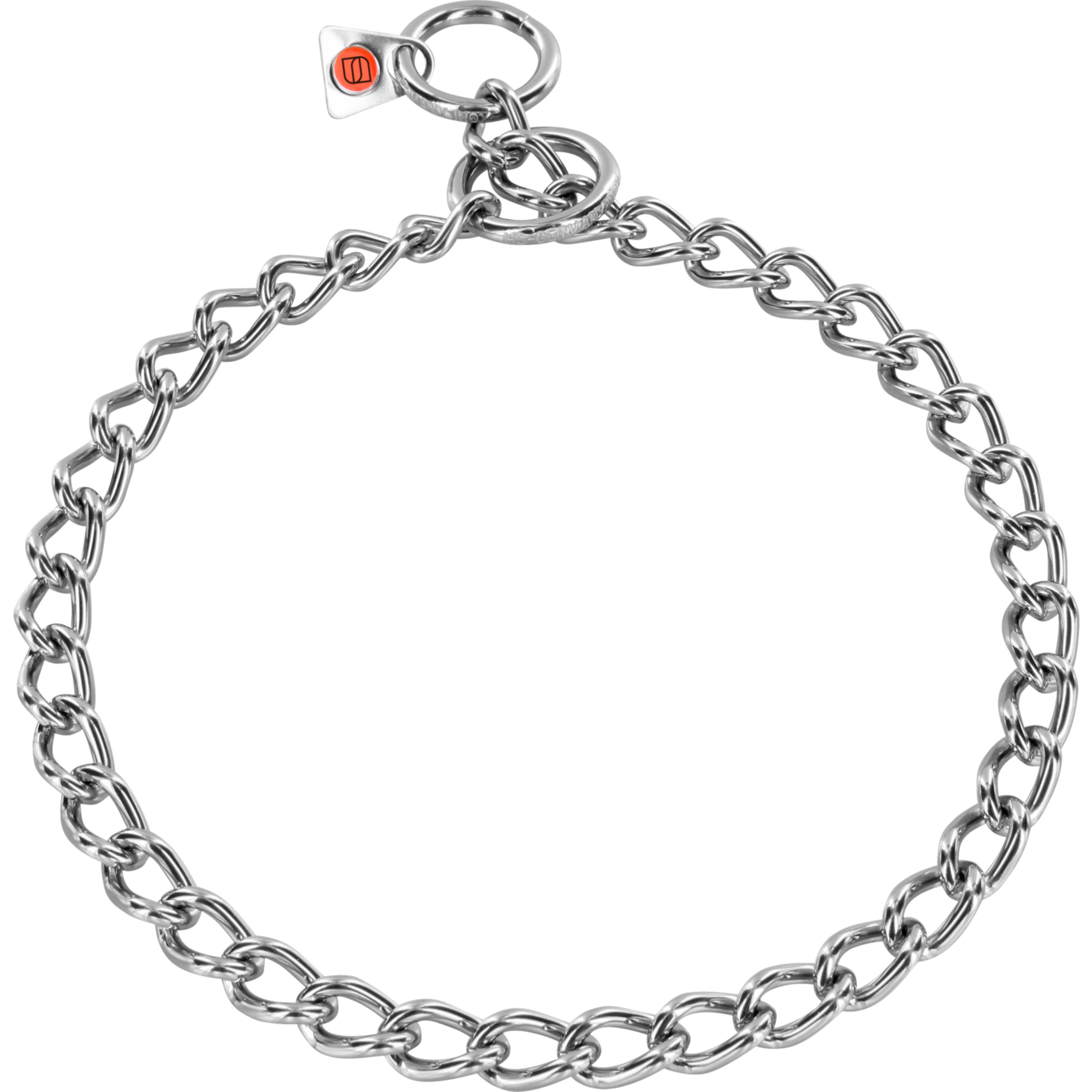 Halskette runde Glieder Edelstahl Rostfrei 3 mm | 51112_55.png