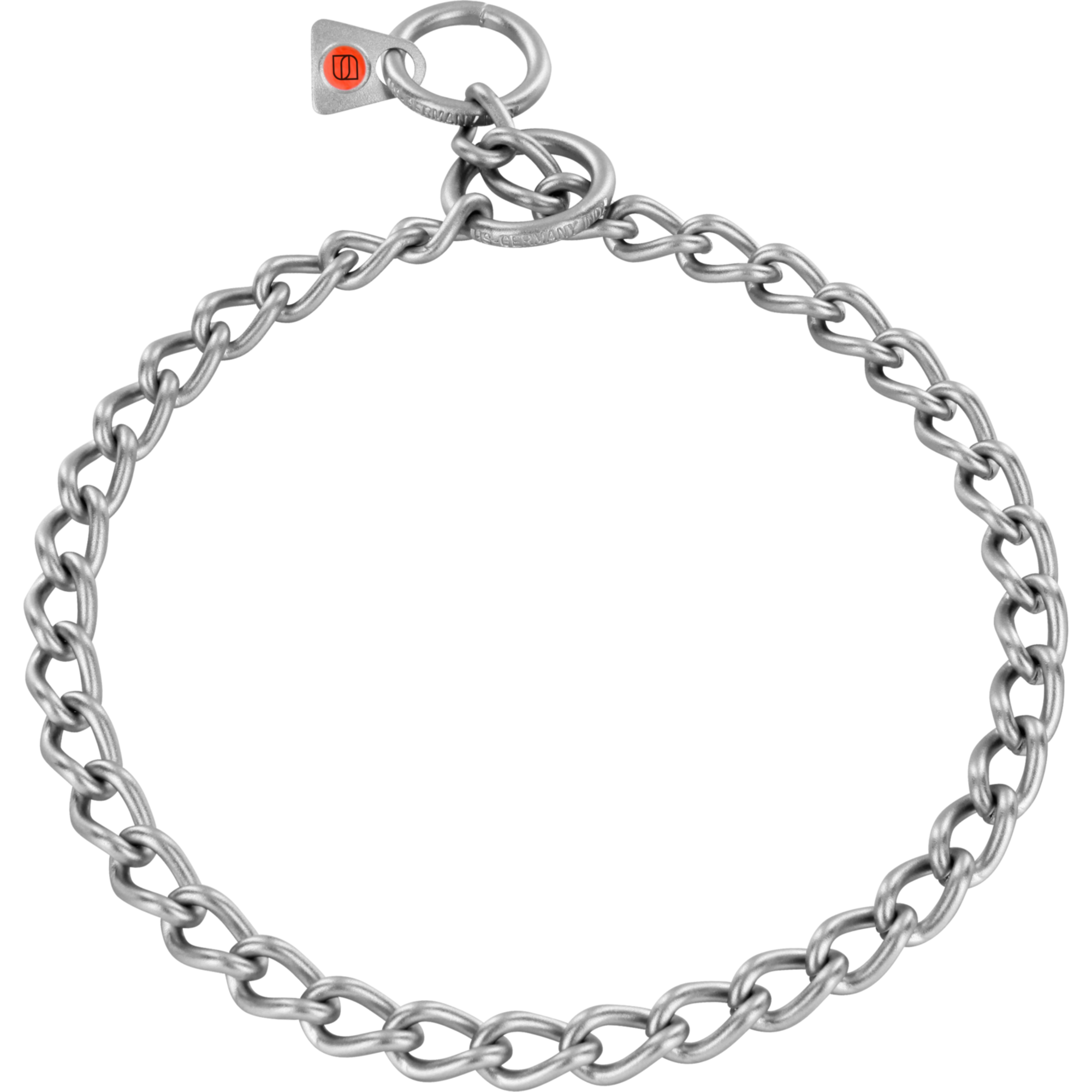 Halskette runde Glieder Edelstahl Rostfrei matt 3 mm | 51112_65.png