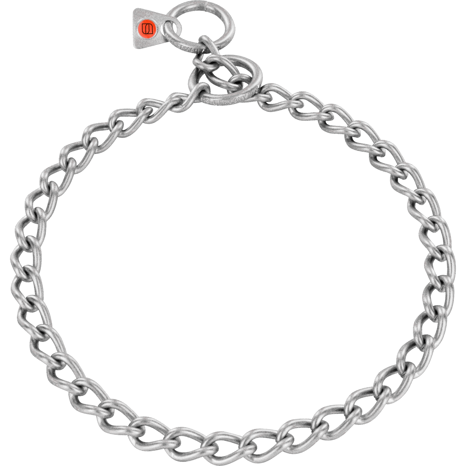 Halskette runde Glieder Edelstahl Rostfrei matt 3 mm | 51112_65.png | 1731102963