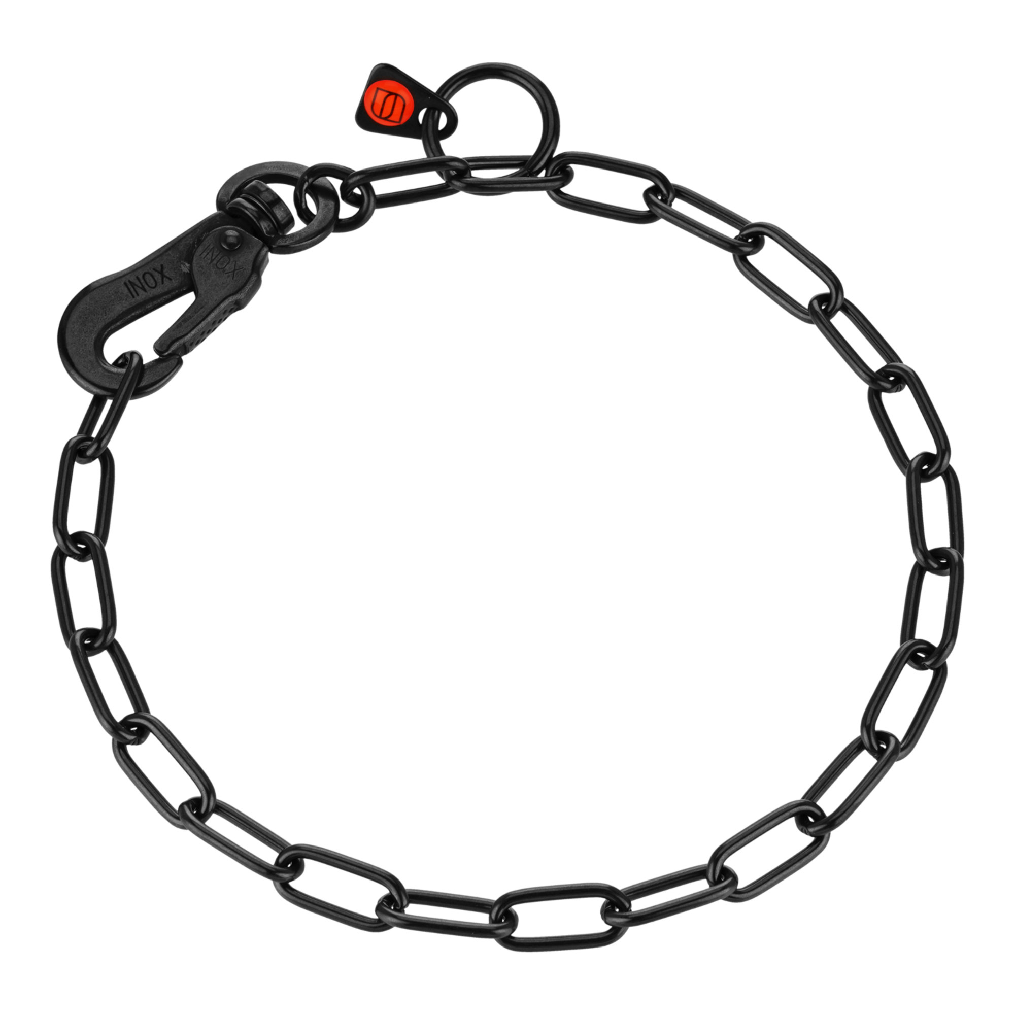 Halskette verstellbar mit SPRENGER Haken Edelstahl Rostfrei schwarz 2 mm | 51447-57.png