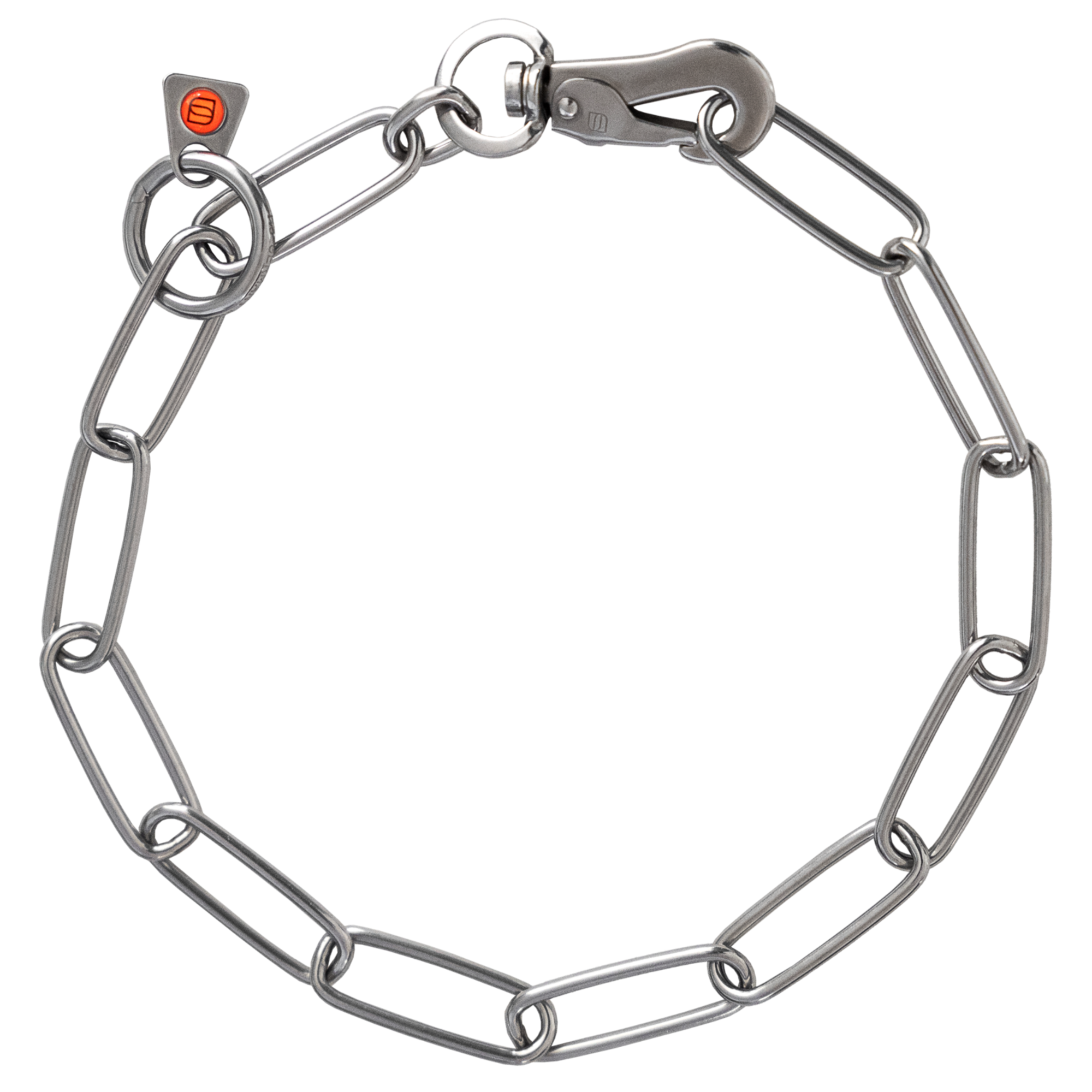Halskette langgliedrig verstellbar mit SPRENGER Haken Edelstahl Rostfrei 3 mm | 51502-55.png