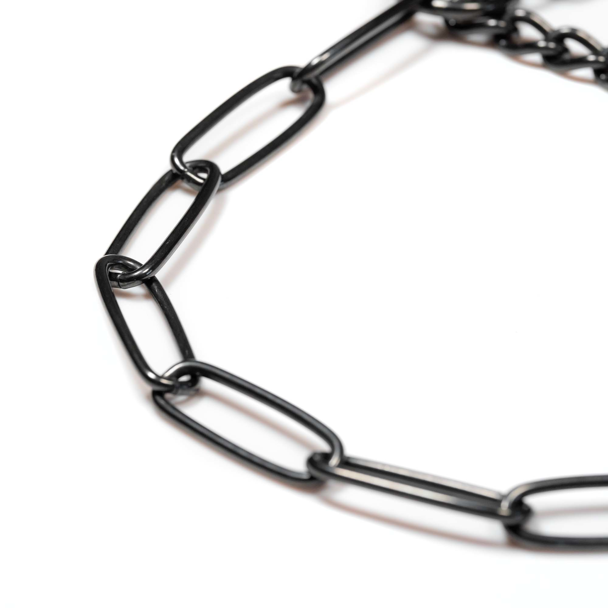 Halskette mit Zugbegrenzung Edelstahl Rostfrei schwarz 3 mm | 51514-57-4.png