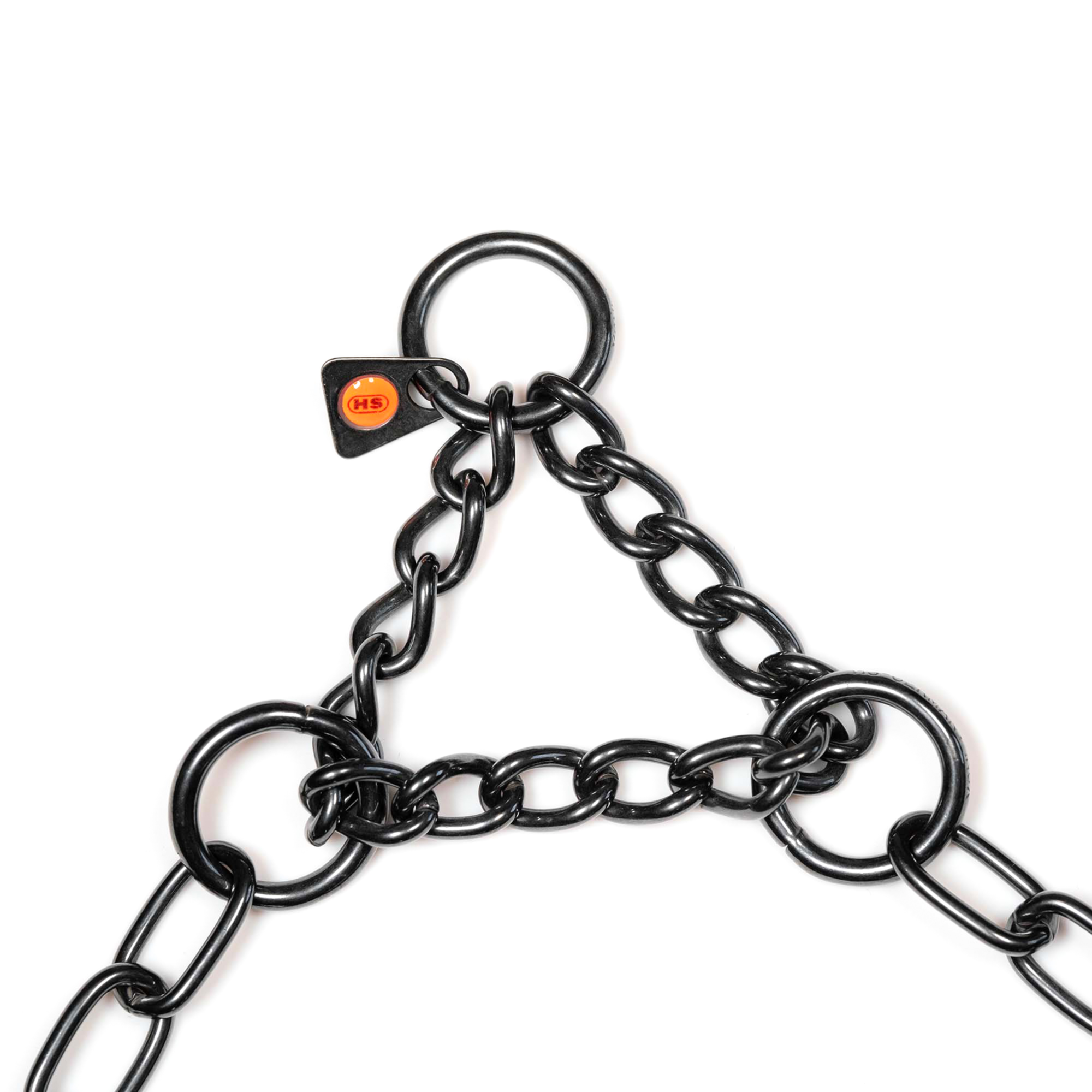 Halskette medium mit Durchzugskette Edelstahl Rostfrei schwarz 3 mm | 51545_57-10.png