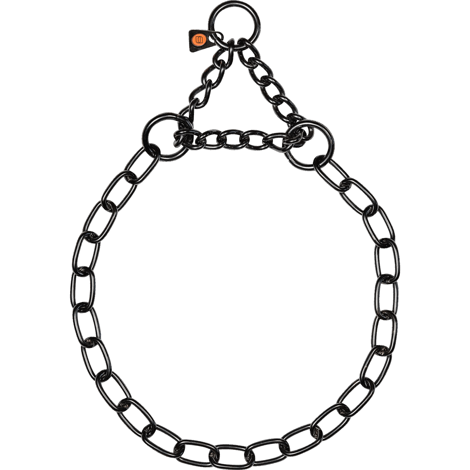 Halskette medium mit Durchzugskette Edelstahl Rostfrei schwarz 3 mm | 51545_57.png | 1731103234