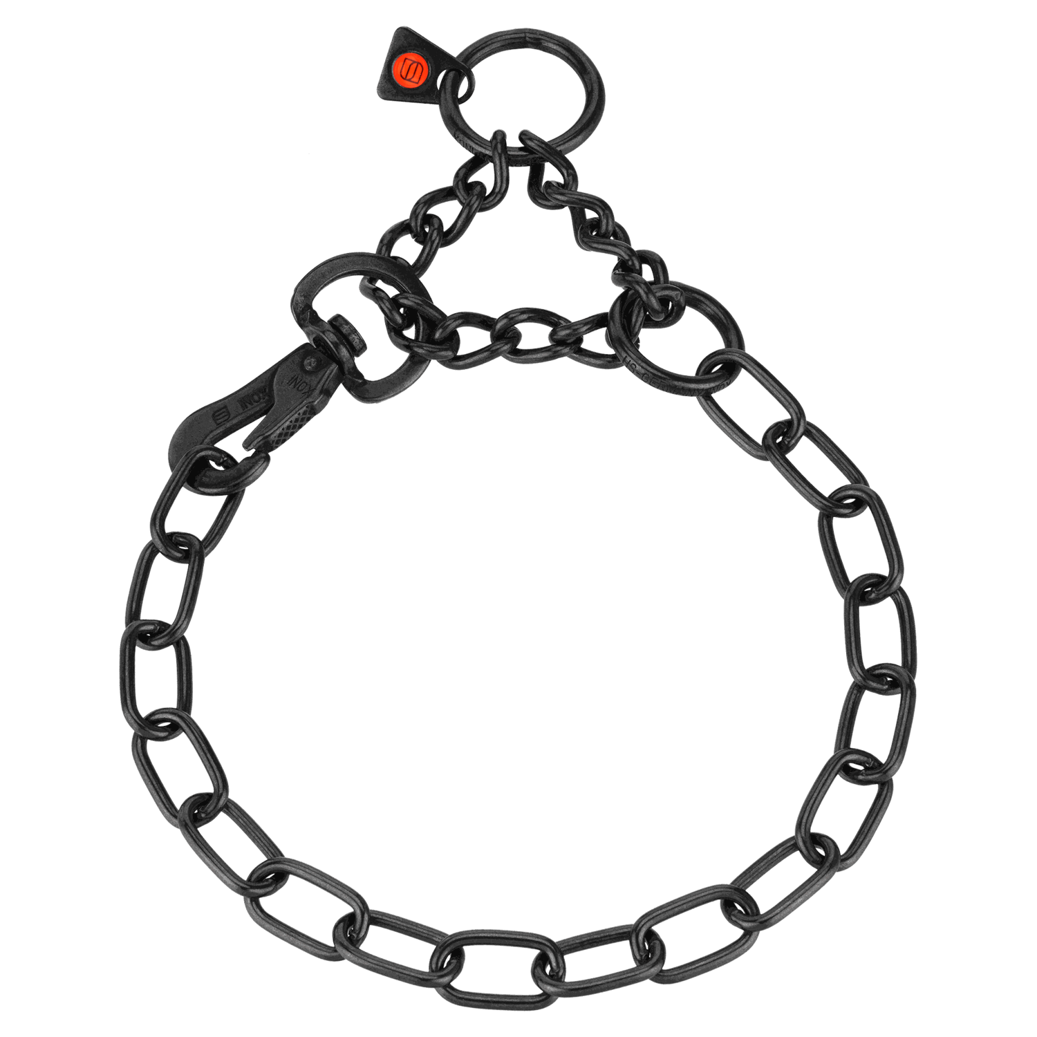 Halskette verstellbar mit SPRENGER Haken Edelstahl Rostfrei schwarz 3 mm | 5254004857.png | 1731103302
