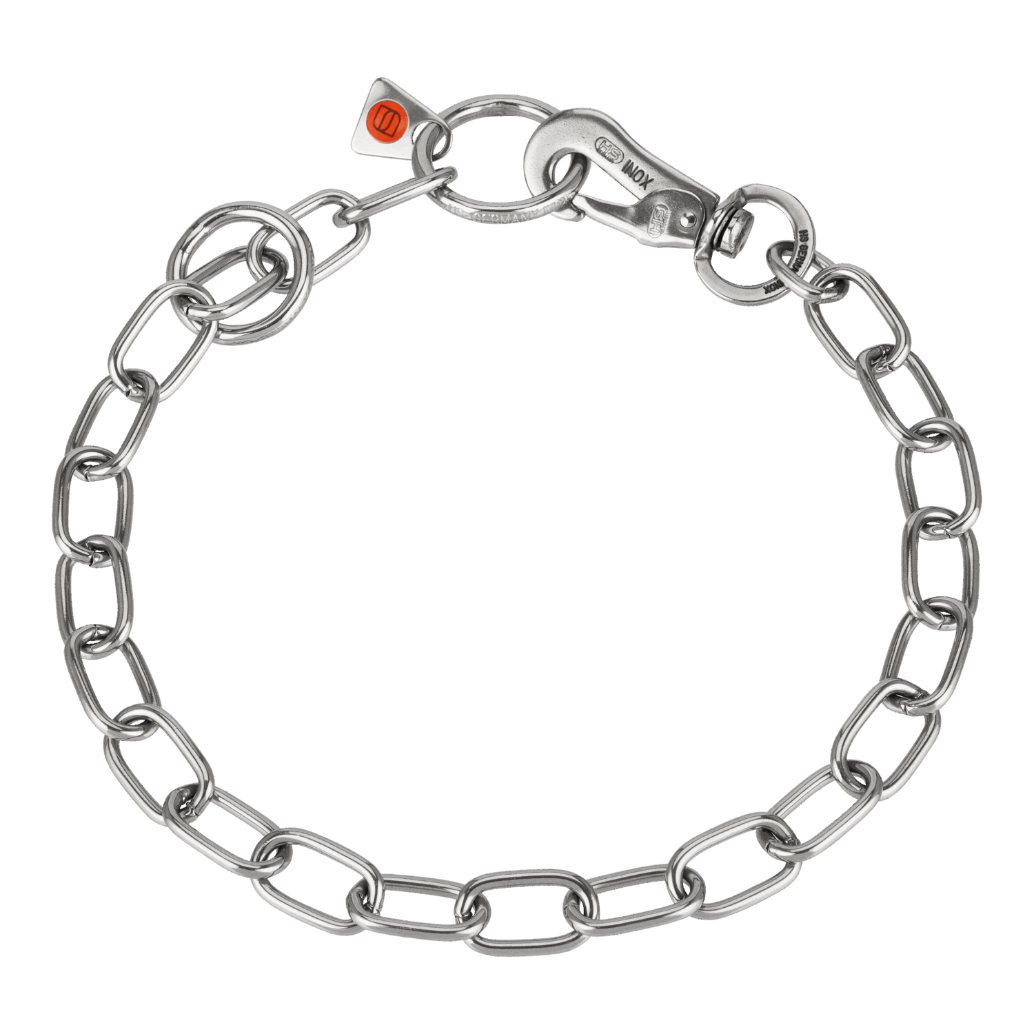 Halskette verstellbar mit SPRENGER Haken und Ring Edelstahl Rostfrei 3 mm | 5254705055.png | 1731103153