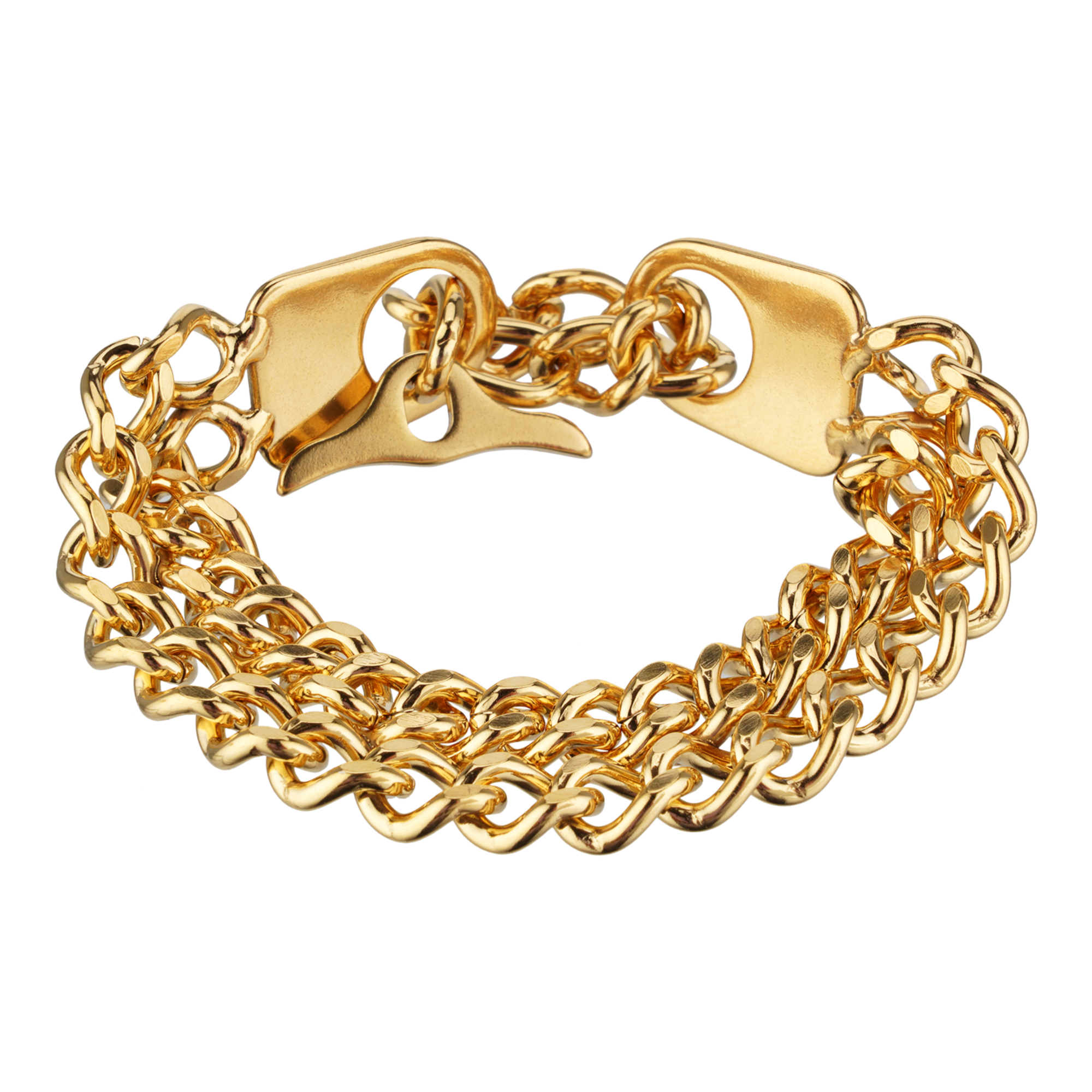Armband 2 reihig Edelstahl gold (18 Karat Hartvergoldung) | 5361002092_3.png