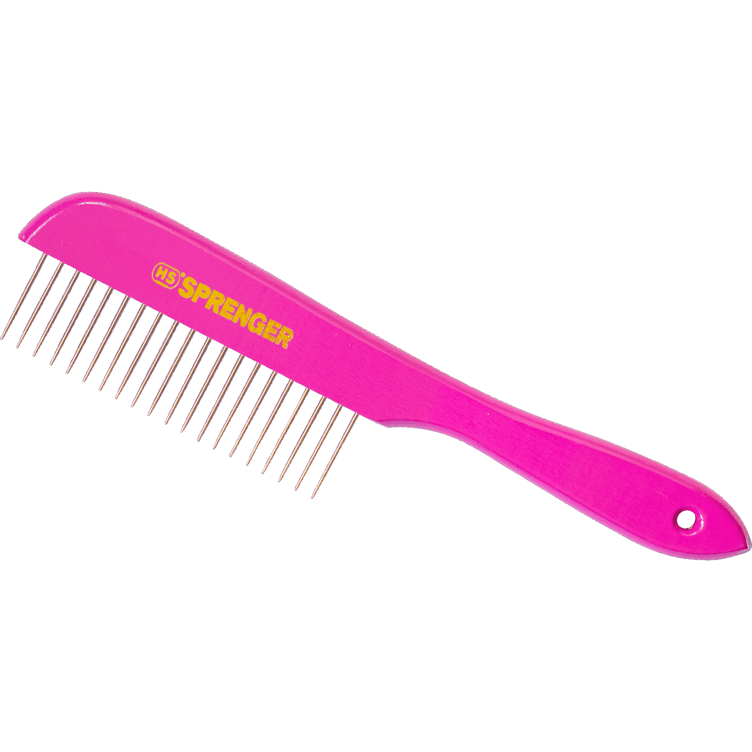 Hundekamm 230 x 25 mm 30 mm Stahlzinken Holz Pink | 5675010001.png | 1731103507