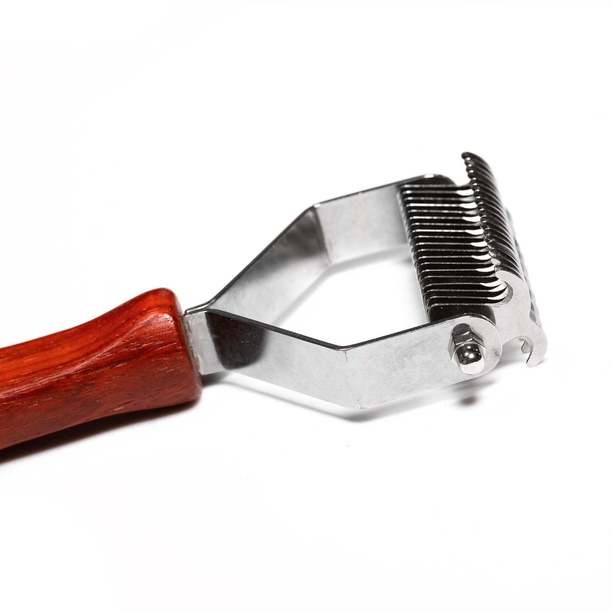 Unterfellbürste 2 seitig Holzgriff mit Edelstahl Zinken | 5759100100_12.png