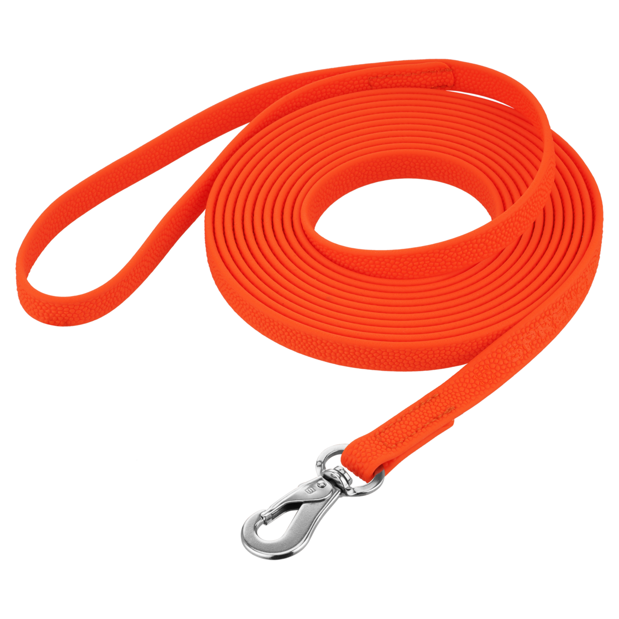 Footballgrip BioThane® Schleppleine mit Handschlaufe 5 m orange | 5911350177.png