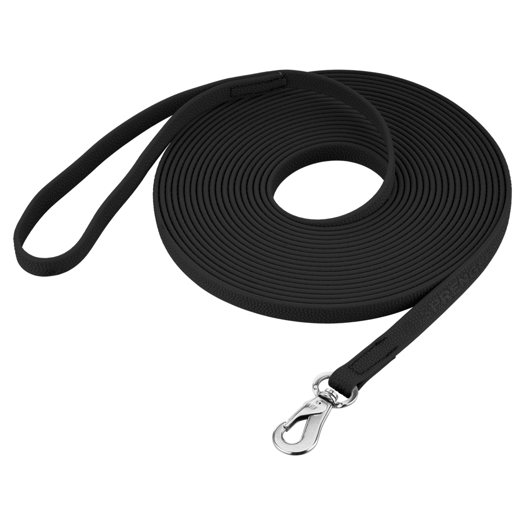Footballgrip BioThane® Schleppleine mit Handschlaufe 10 m schwarz | 5911399171.png