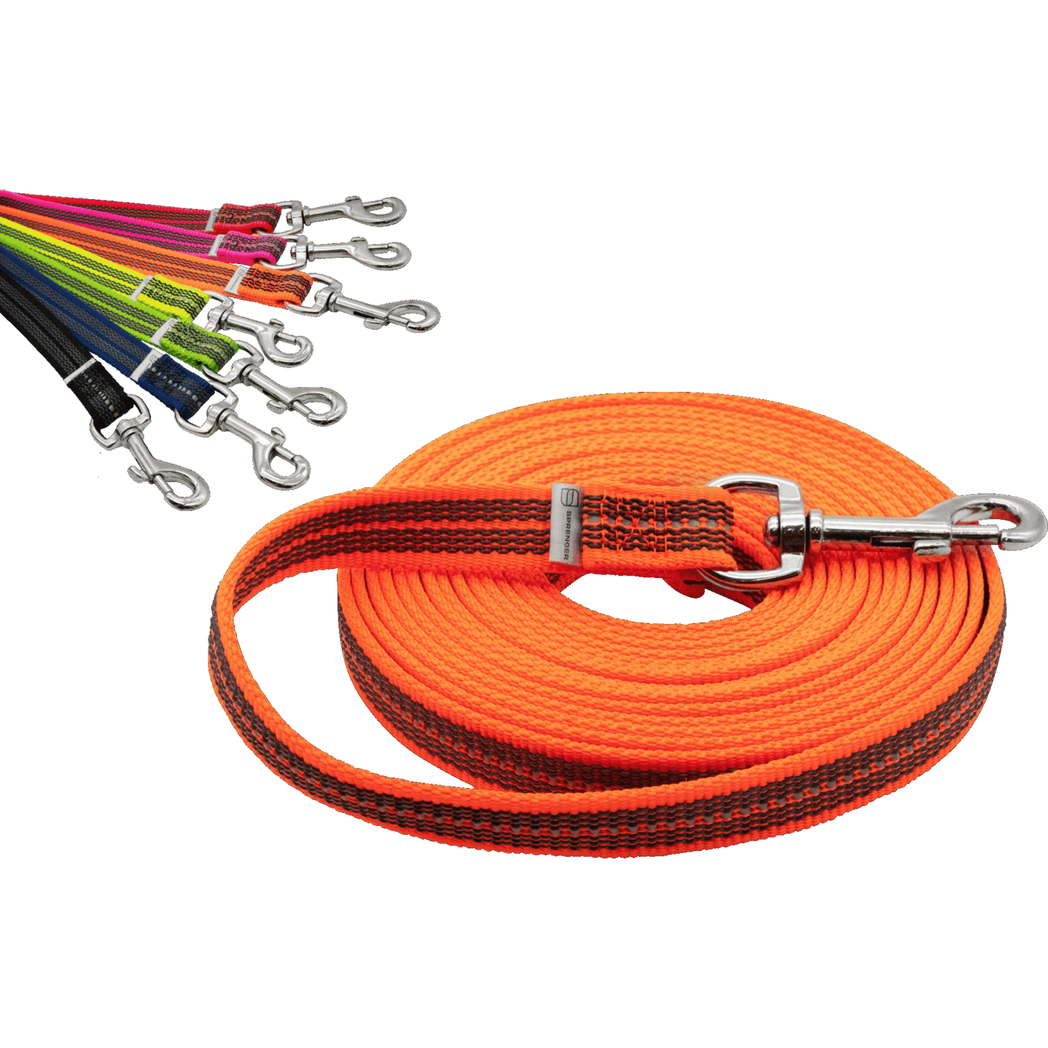 Gummierte Suchleine ohne Handschlaufe | 59230-3_rot.png