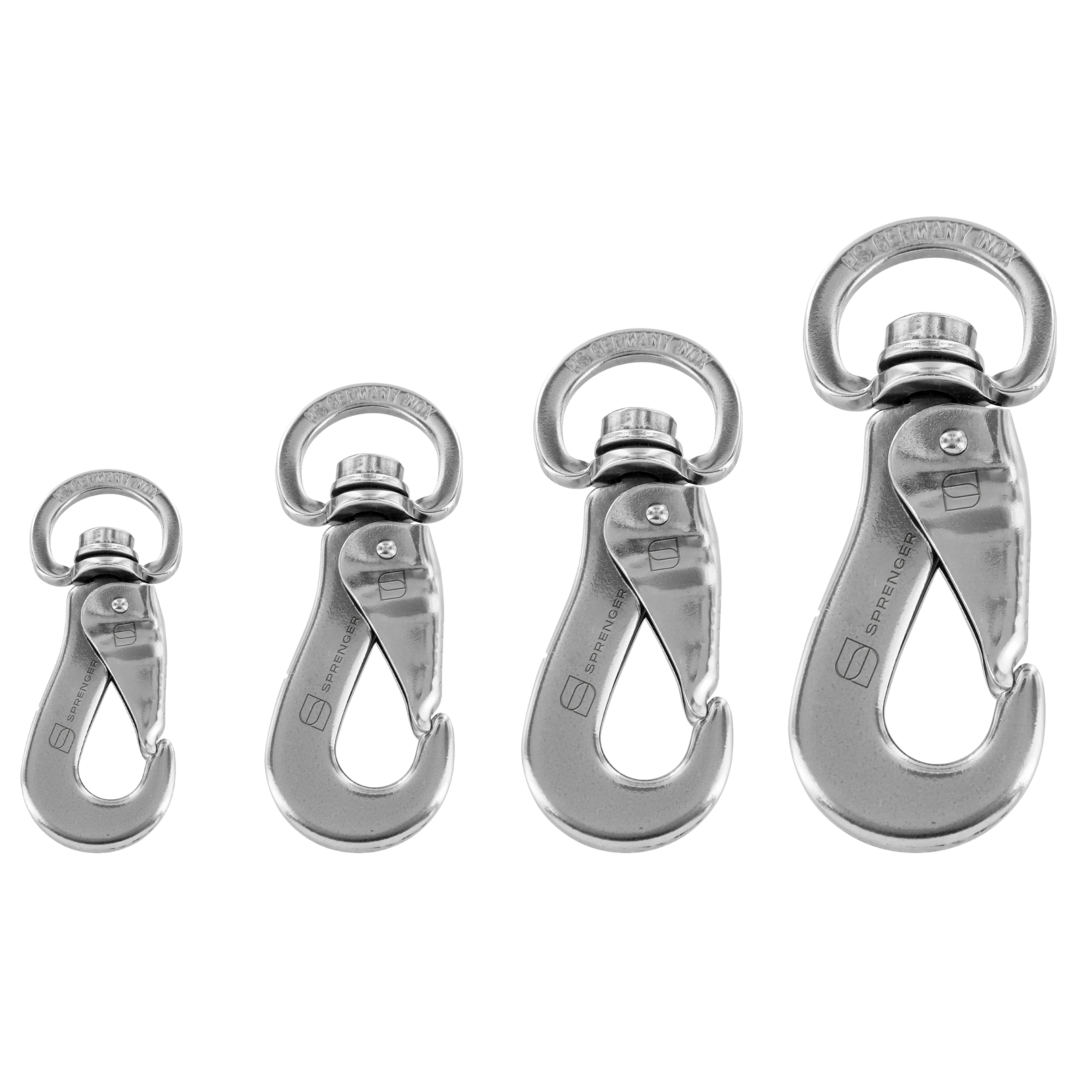 SPRENGER Karabinerhaken mit runder Öse Edelstahl Rostfrei | 60250_55.png