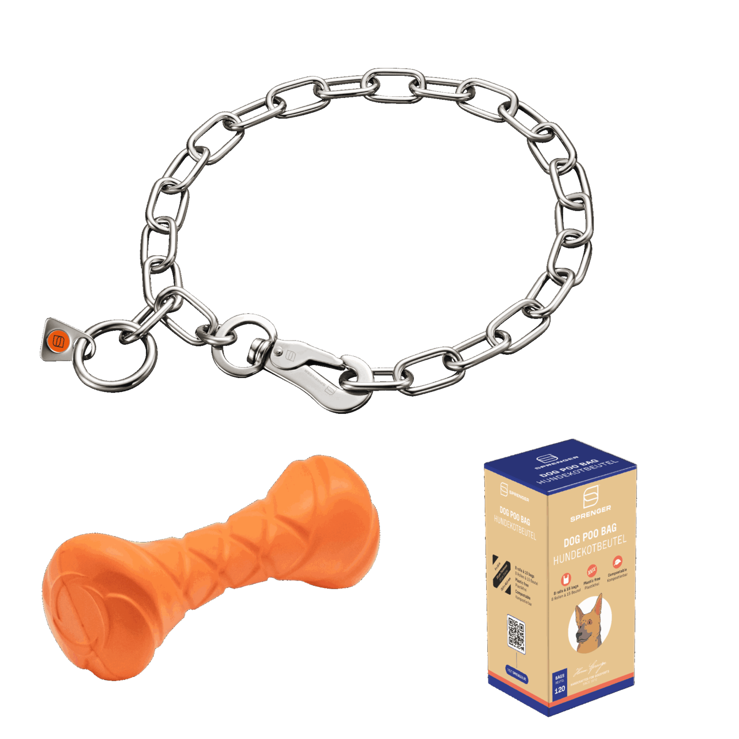 Bundle verstellbare Halskette + Apportierhantel + Kotbeutel | Bundle_11.png | 1731102288