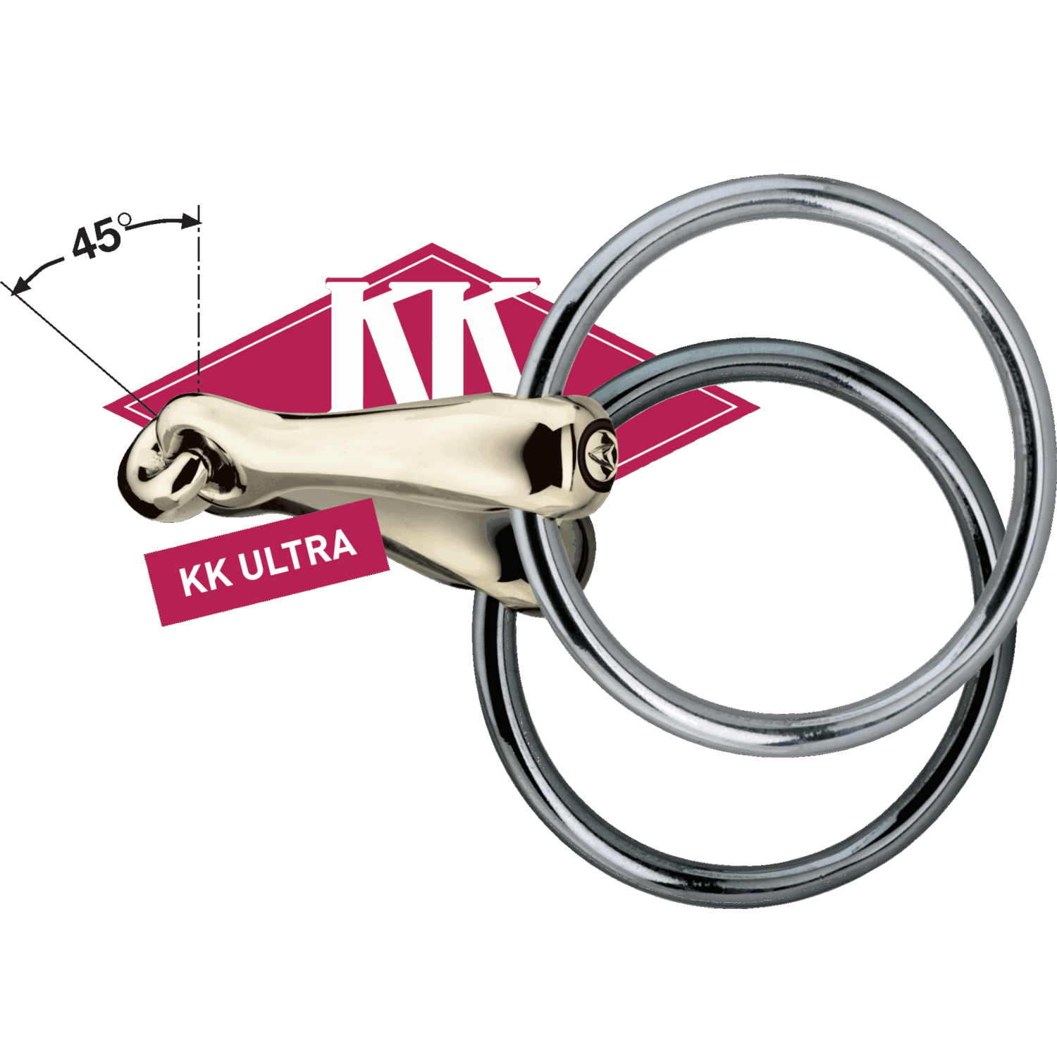 Ingrid Klimke x Sprenger KK ULTRA Wassertrense Sensogan | Logo_KK_ULTRA_mit_45_Grad_Winkel_Sensogan.png | 1731064943